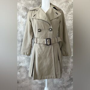 Laundry By Shelli Segal Olive Trench Coat (Love 14)